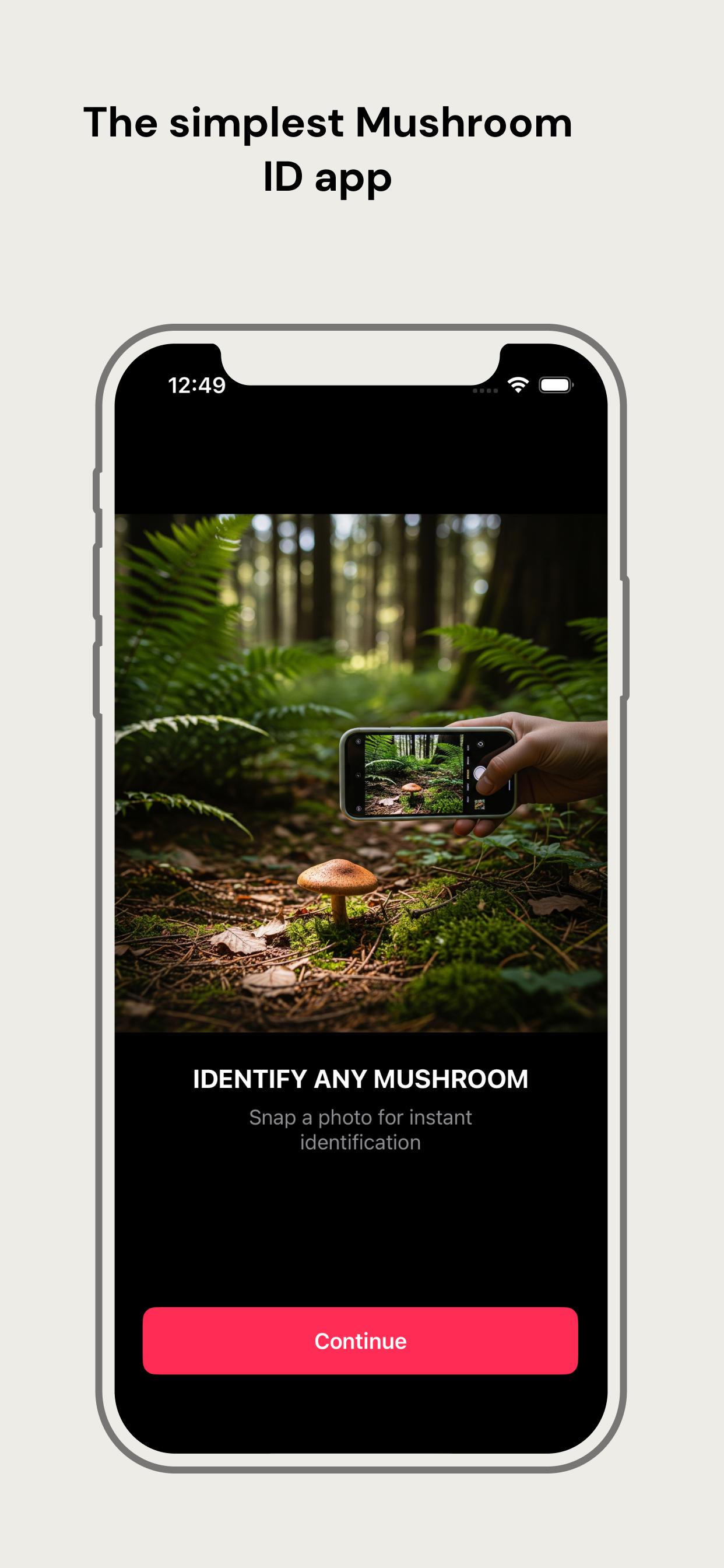 Identify Mushroom App Screenshot 1
